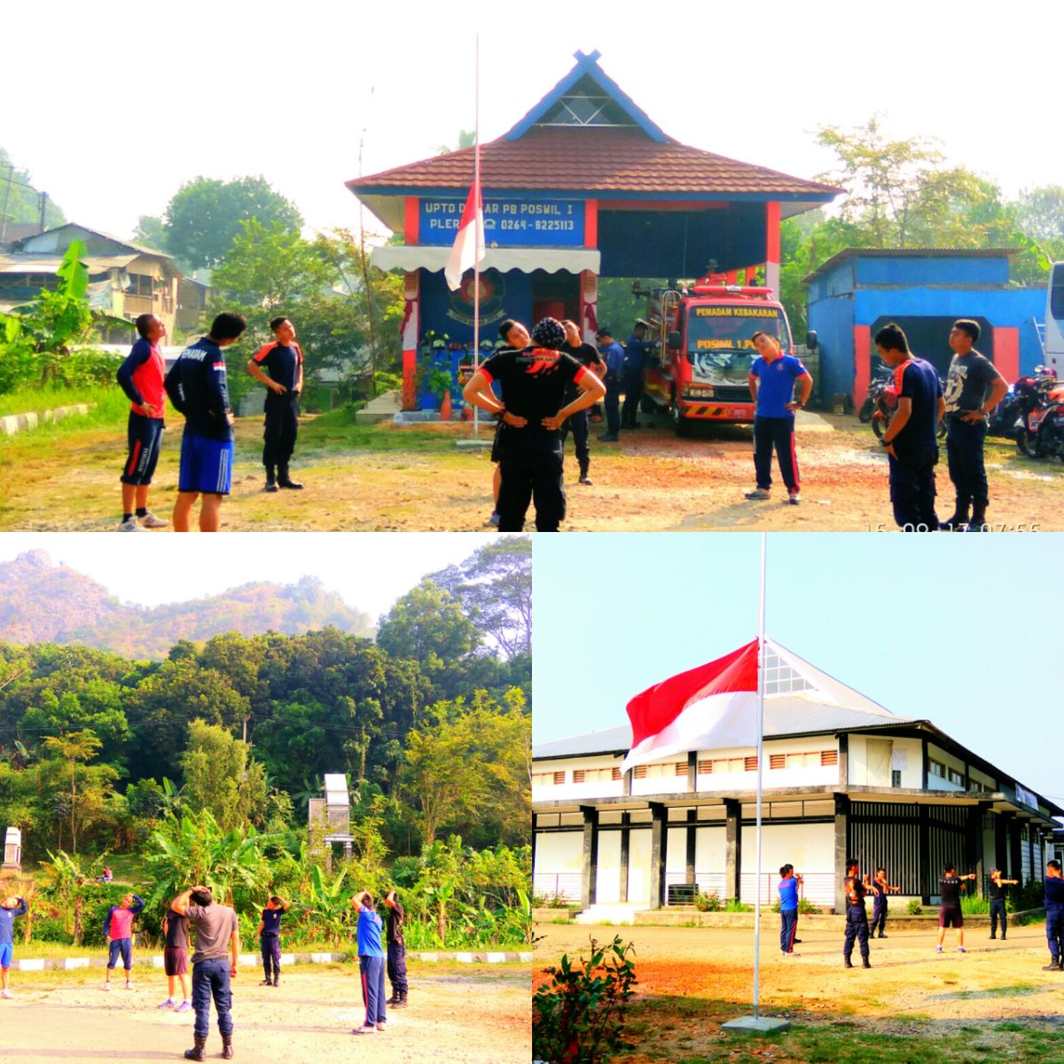 1Dpkpb's tweet photo. Apel Pagi Jumat Sehat Doa kami tuk Bpk. Iman Taufiq H di Bandung Moga amal Ibadah y d terima Alloh S.w.t  aminn @damkar_RI 
@DISKARPB_PWK https://t.co/mlMbkQvyDj