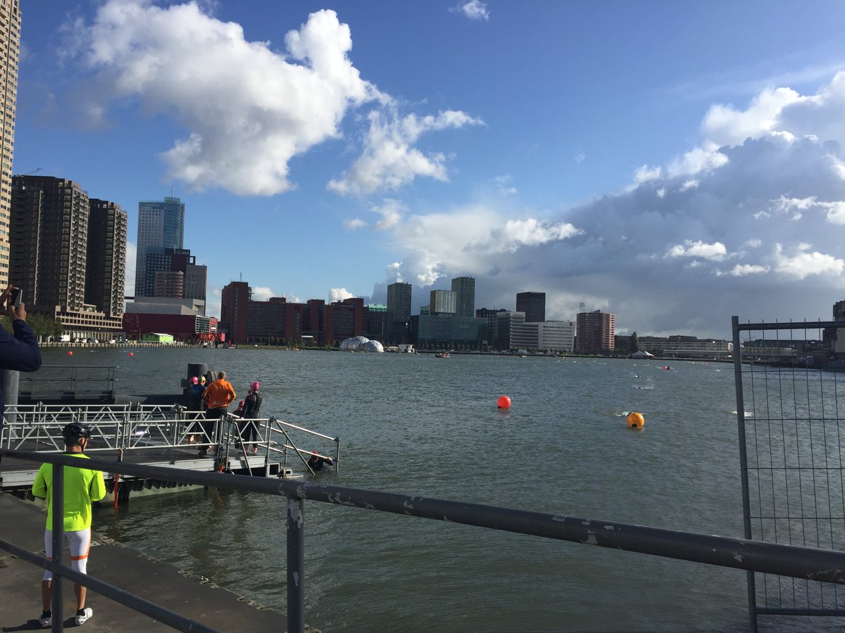 DuchezP's tweet photo. Super pumped to finally be in Rotterdam. Wishing everyone a great race. Go Team USA Elites, U23, Juniors, and Age groupers! #RotterdamTri https://t.co/hKOfgvlpan