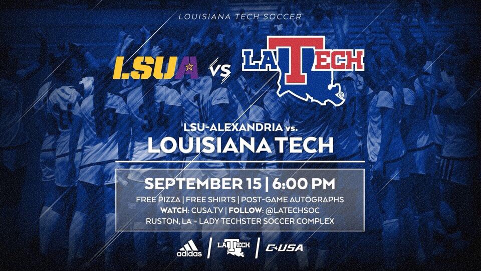 LATechSGA's tweet photo. SGA is going to #FillTheHill tomorrow! Students get FREE shirts, FREE pizza, and the team is red hot🔥🔥 so why wouldn't you go? https://t.co/2AAf3hMlOW