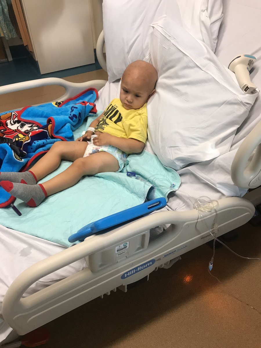 LiamFightsBack's tweet photo. Just started chemo. One out of two days all vitals are looking good. #Liamfightsback #InItToWinIt https://t.co/vehRtfe1IQ