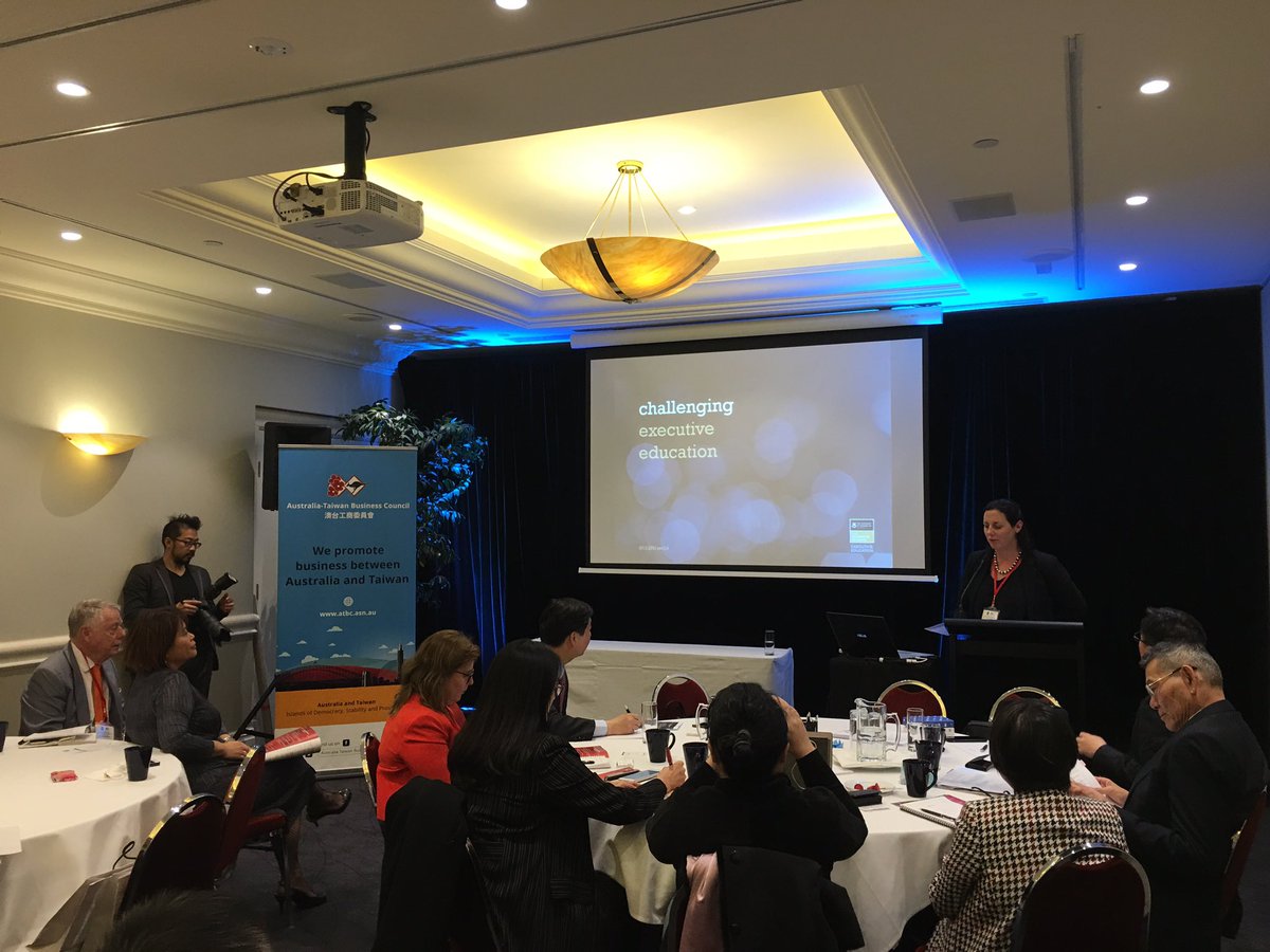 Aliceiht's tweet photo. @UQBSExecEd @uqbs A/Prof Lisa Ruhanen sharing insight abt opportunities &amp; challenges in AsiaPacific &amp; our involvement w @UNWTO at @ATBCLTD https://t.co/knpNy3bOpL