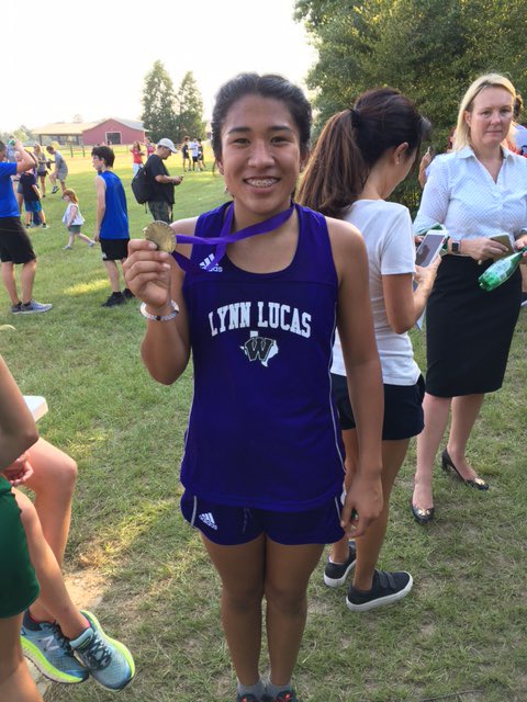 LLMSLadyLynx's tweet photo. Congrats Gomez for medaling in the meet tonight.@LLMSLynx https://t.co/CzfJagv6Td