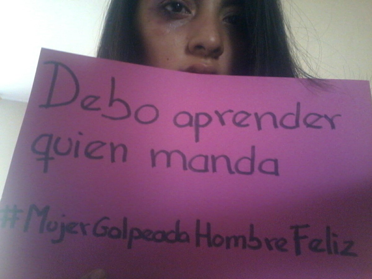 AlexisChan1601's tweet photo. Y si no aprendez te enseño a putazos bb
#MujerGolpeadaHombreFeliz https://t.co/ppljloG3kk