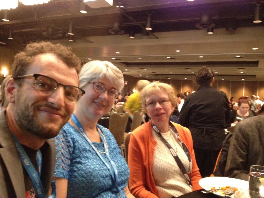 GrainExchangeAB's tweet photo. Great seeing allies and friends at #econous2017 @WorkerCoop @KaffeeYYC! Let's kick the old economy out the door and build worker ownership! https://t.co/WX6nMQ85Z5
