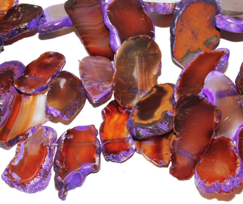 bsavailable's tweet image. 32-41mm Freesize Purple Agate Slab Top drilled Gemstone Loose Beads 3pc tuppu.net/d95f010e #Etsy #Natural