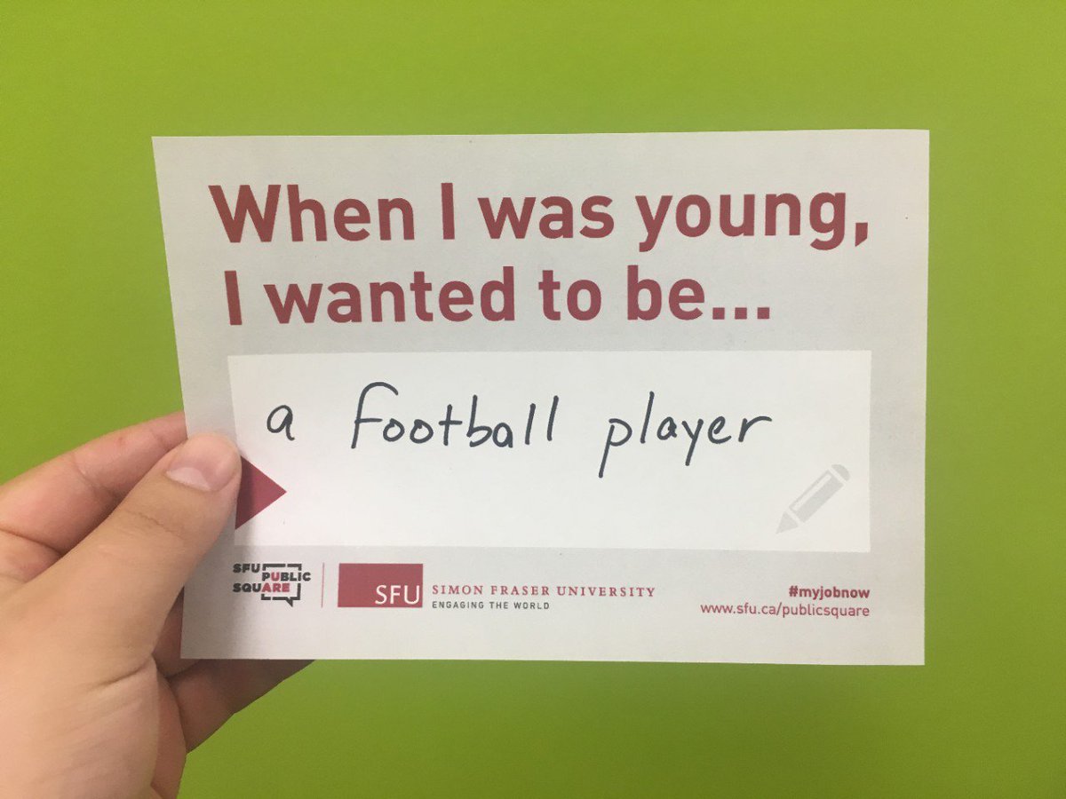 SFUPublicSquare's tweet photo. Ever dream of being in the CFL? SFU Alumnus Dr. Nathan Nunn once did! Check out our latest blog https://t.co/np1tELwitl
#myjobnow https://t.co/oTzsFVaO3N