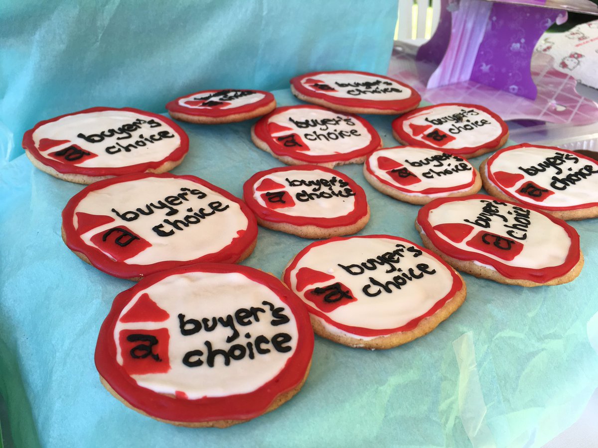 inspectormose's tweet image. Great day at the BNT Annual Realtors Classic today! Look at these A Buyers Choice cookies!