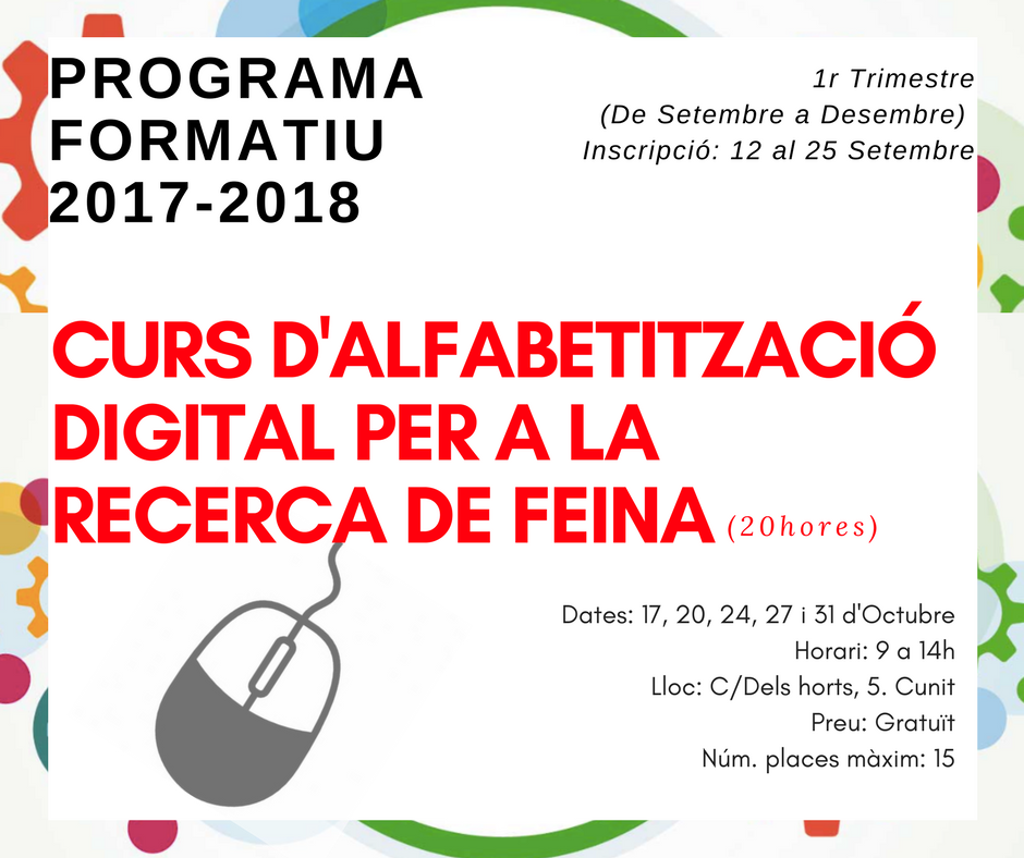 SOMCunit's tweet photo. 📣 #ProgramaFormatiu:
➡️ Cada cop es fa més imprescindible utilitzar internet per a la recerca de feina. T'apuntes?

#Curs #Formacio #Cunit https://t.co/Q901kukWjh