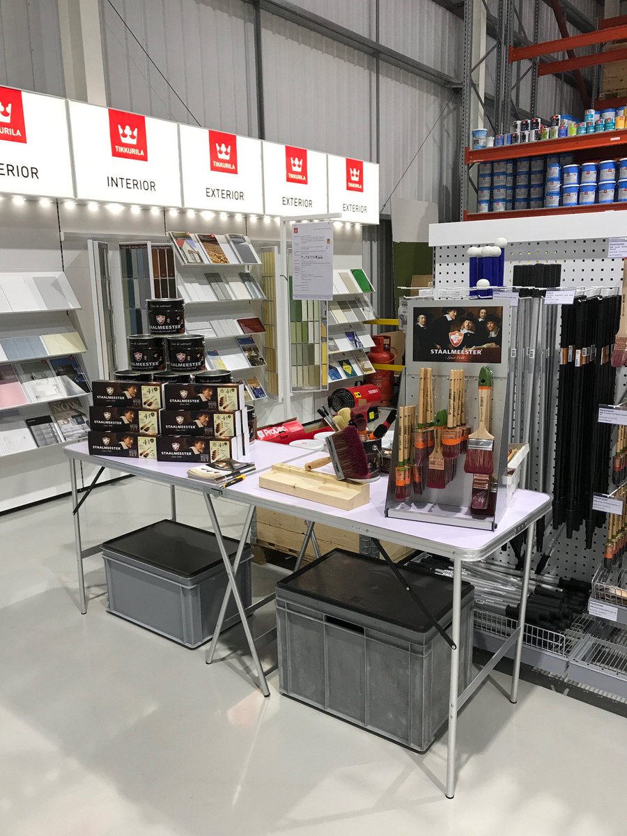 Tikkurila_UK's tweet photo. Come and see Rob from Staalmeester today for all their latest innovations!
#ProCenter
#SupplierDay
#Staalmeester
#Performance https://t.co/OthK5mIHd5
