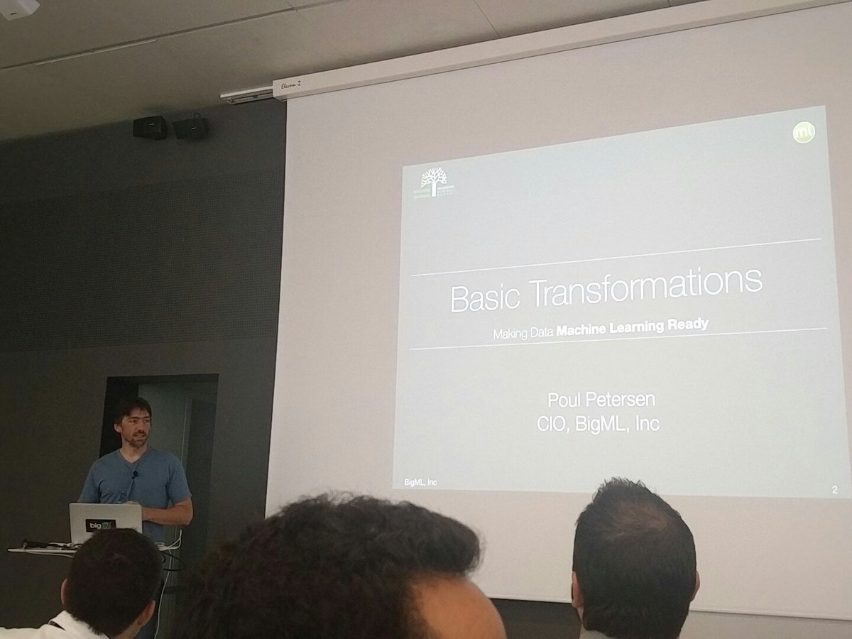 SantiFerris's tweet photo. Second Day of machine learning with the folks of @bigmlcom #VSSML17 #i40val https://t.co/4X4O2jVGVO