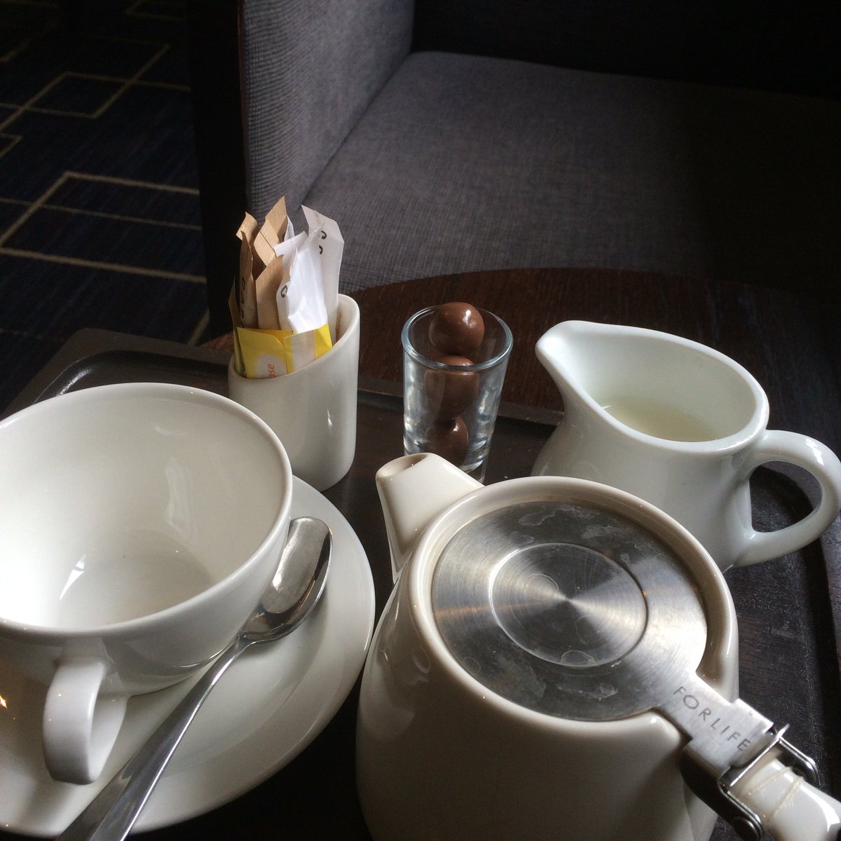 HirstRj's tweet image. Any conference venue that serves malteasers with a cup of tea is up there in my books ! Good job #dev2017