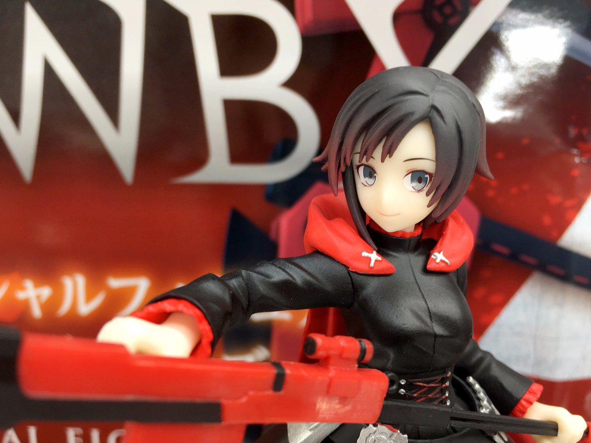 セガ 秋葉原 3号館 בטוויטר 秋葉原3号館 新セガ 景品情報 ｒｗｂｙ スペシャルフィギュア ルビー ローズ ルビー ローズ のフィギュアが2fに登場 彼女はもちろんのこと 武器である大口径狙撃鎌 クレセント ローズ 大型鎌形態のディテールも