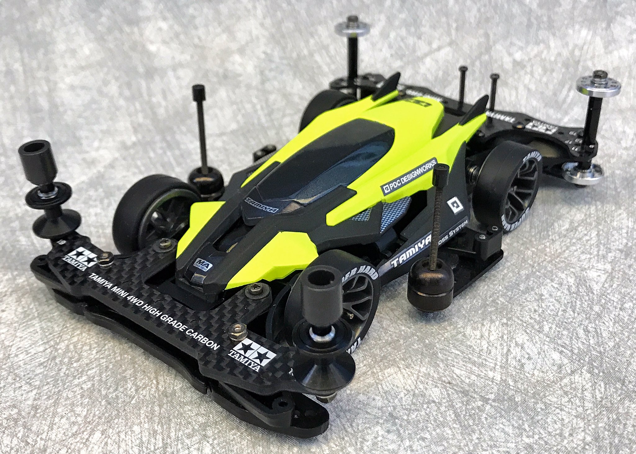ミニ四駆　完成品　デクロス　Matt Black Special ミニ四駆 完成品 デクロス Matt Black Special - メルカリ