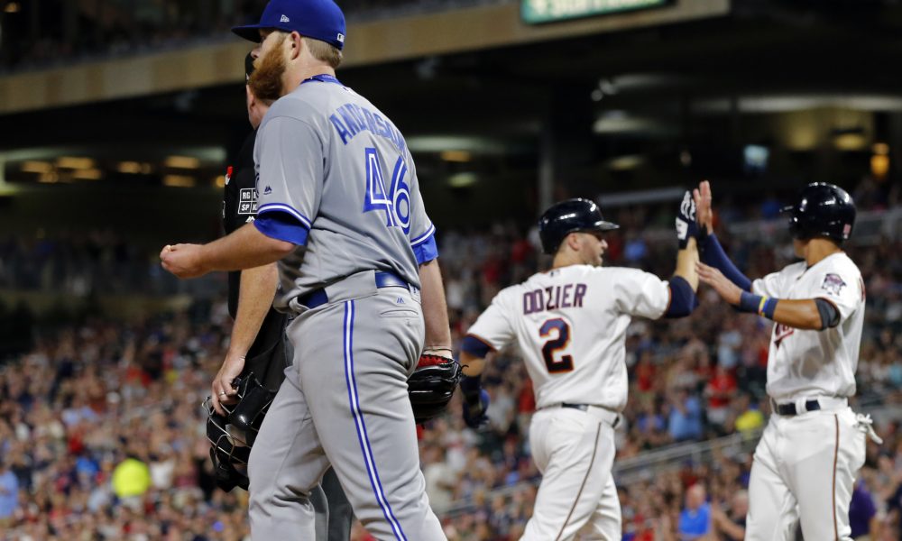 bjaysrepublic's tweet photo. Quick Reaction: Toronto Blue Jays 2, Minnesota Twins 3 https://t.co/TH4OLYns4j https://t.co/XLZwPKW84k