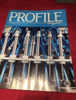 PengSangCau's tweet photo. This month #Profile magazine cover photo is one of #Transformix machine. Profile is delivered to every #ygk household https://t.co/1Af6LYsvsF