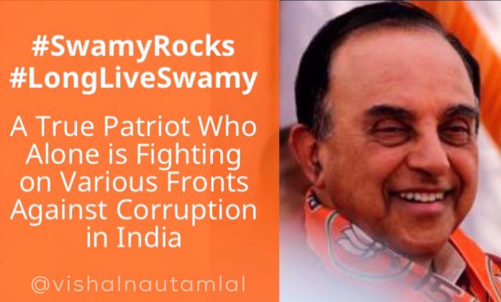 Happy Birthday to Respected Dr. Subramanian Swamy Ji  