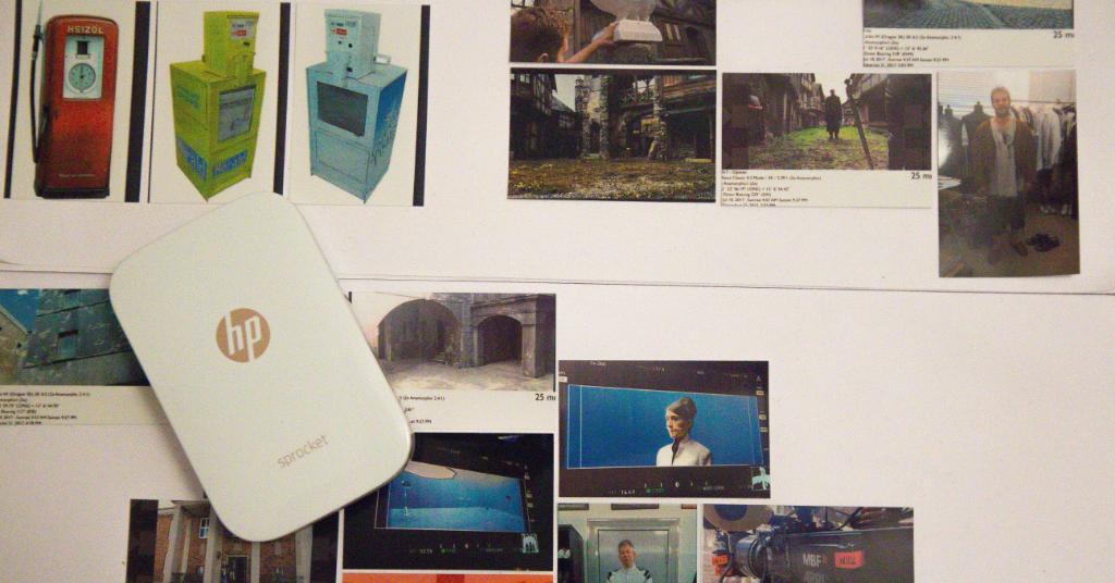 "Etwas Haptisches bindet ans Projekt", sagt ein Regisseur zum HP Sprocket Pocket Printer. Mehr: hp.tl/601280Sj4