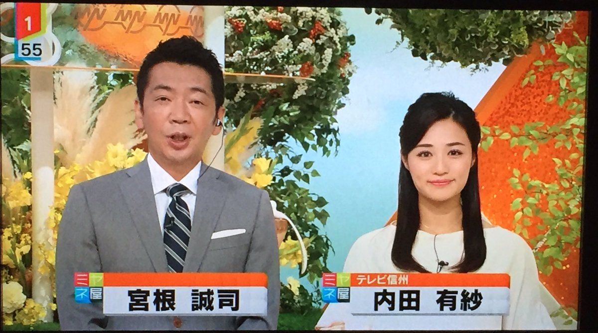 内田有紗アナウンサー