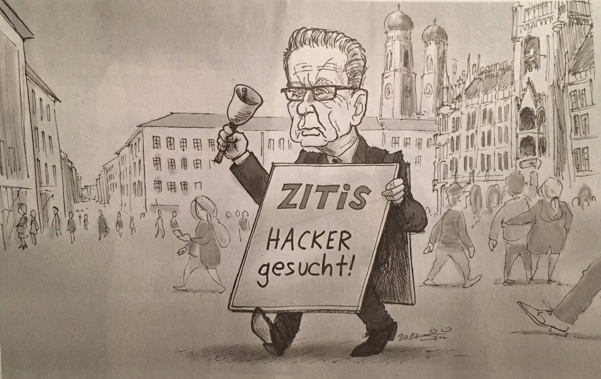 "Hacker gesucht" #ZITiS Sinisa Pismestrovic via <a href="/SZ/">Süddeutsche Zeitung</a>