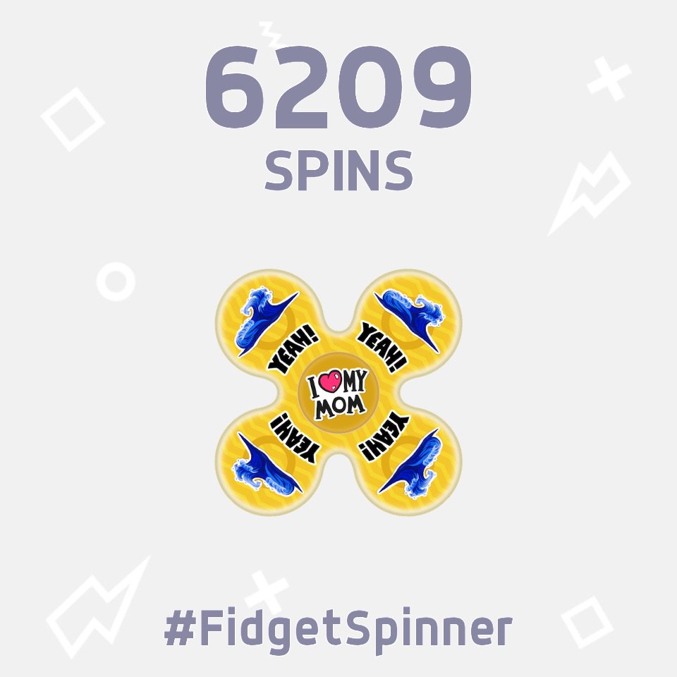 JacobProvencio's tweet photo. I've just scored 6209 spins in this new #FidgetSpinner game! https://t.co/tXHJZxWZnL Can you beat me? https://t.co/bHvbh5S1wK