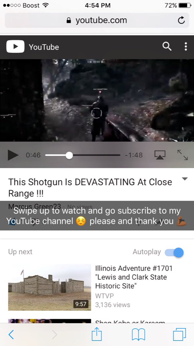 Greenos2323's tweet image. - Subscribe To My YouTube Channel For Lots Of Cool Gaming Clips 😈🔫🗡💣😎👉🏽 m.youtube.com/channel/UCK7lU… #Battlefield #NBA2K #ReactionVids #MuchLove