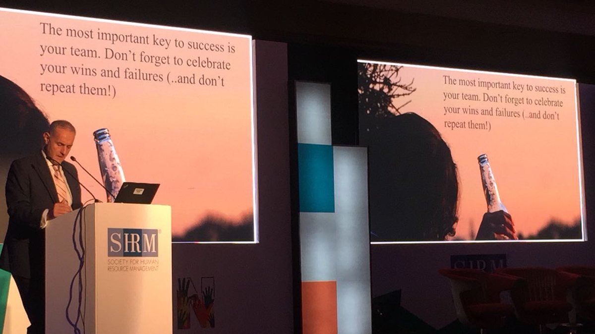 #SeanMcGrath, HR-VP, <a href="/WorldBank/">WorldBank</a> Group shares a wonderful insight that, HRs' can use technology for developing personal connections #SHRMiAC