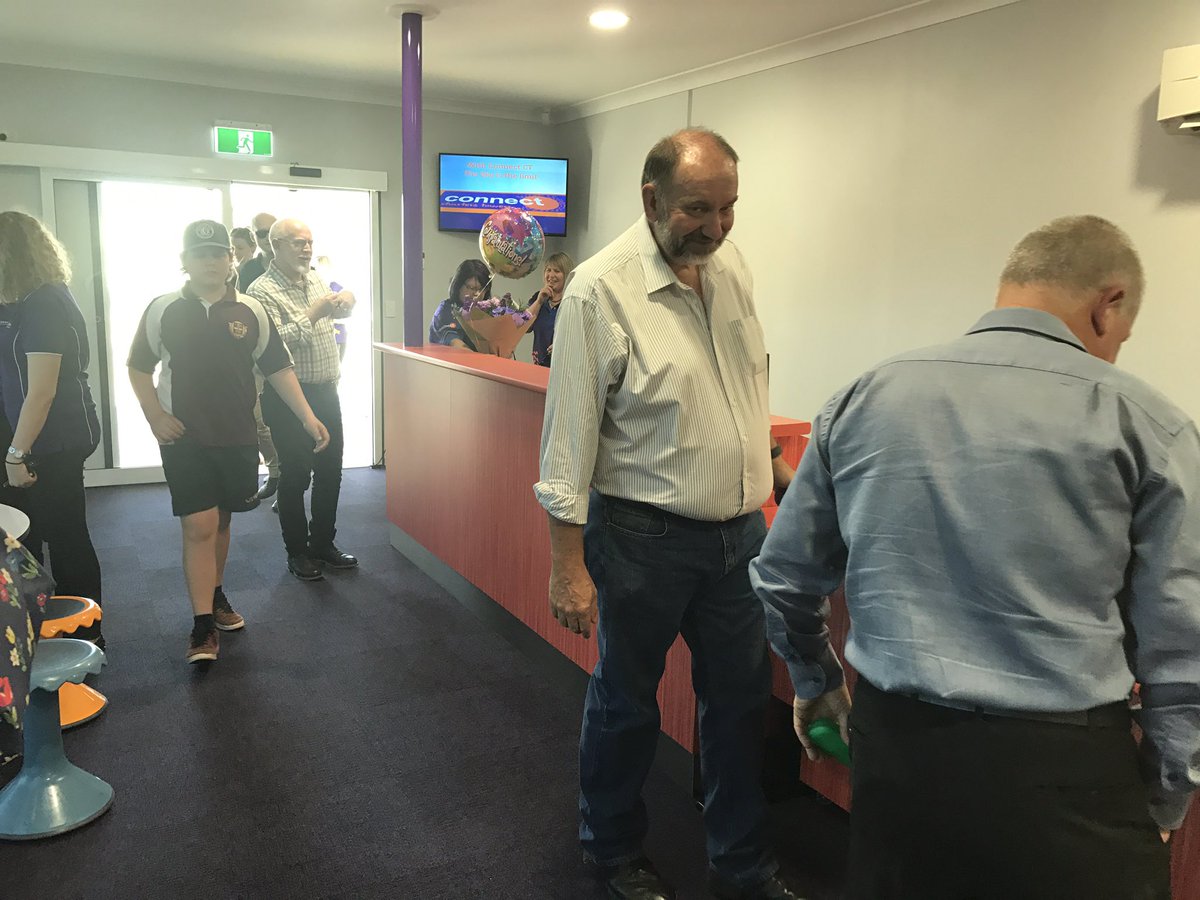 The new #Connect Centre: another brilliant community asset for #ChartersTowers, thanks to Prospect Community Services. Congrats team.