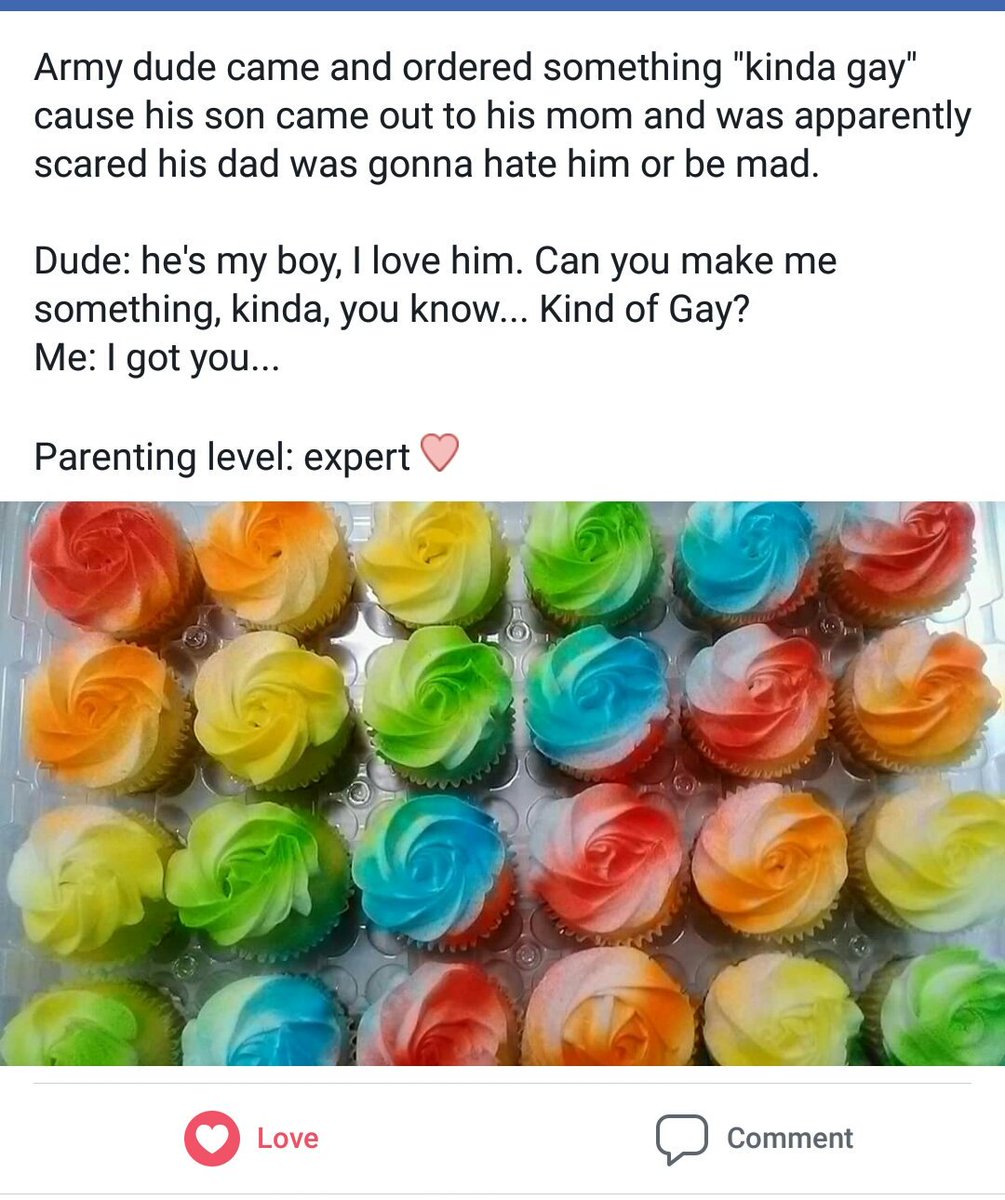 My friend works in the bakery at a Supermarket and shared this story today... #MyHeart #GoodParenting