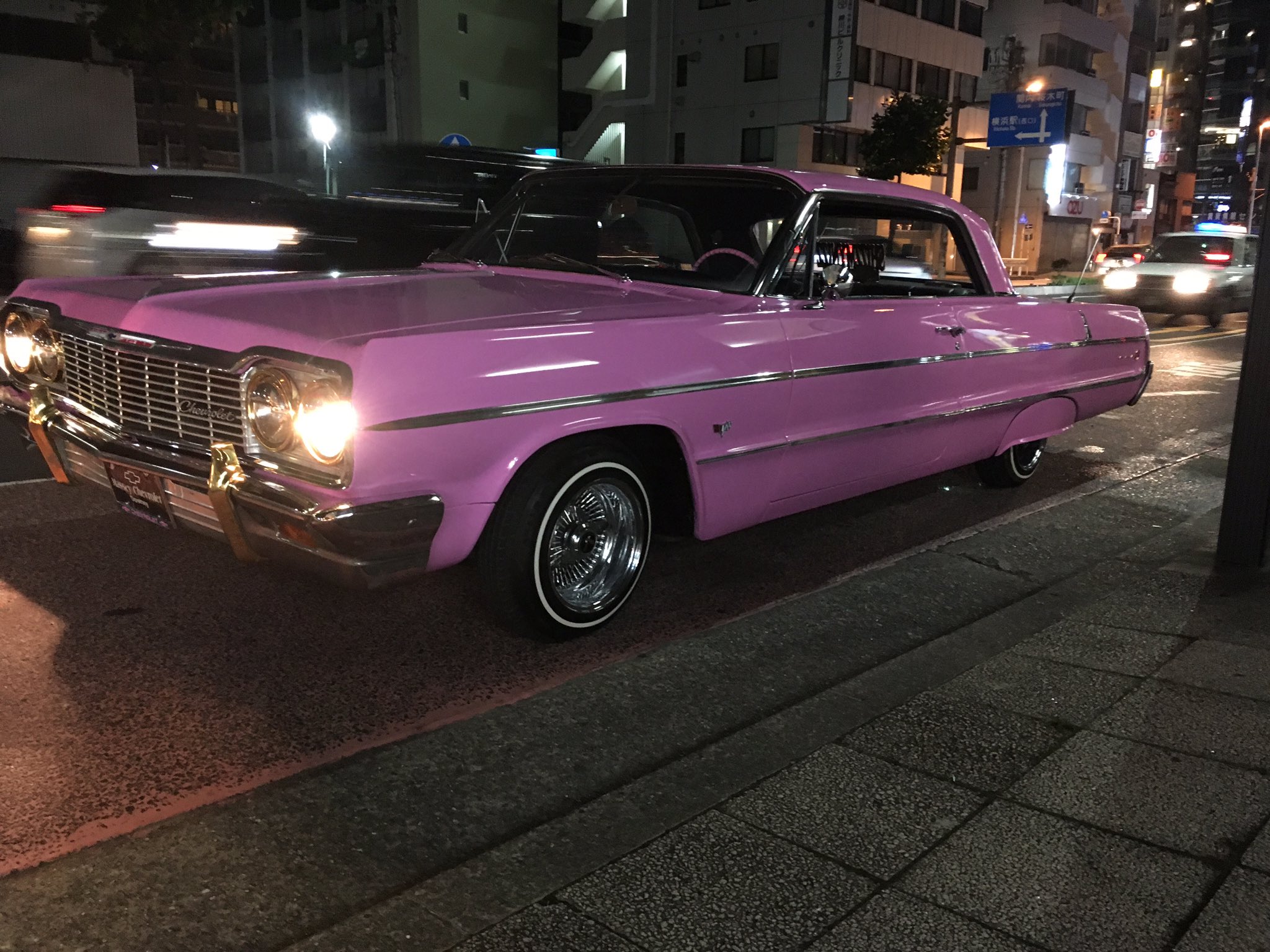 まゆみん Lowrider やっぱり明日雨 だ インパラ ローライダー D3mm 行きたかった Impala Lowrider Pink ピンク