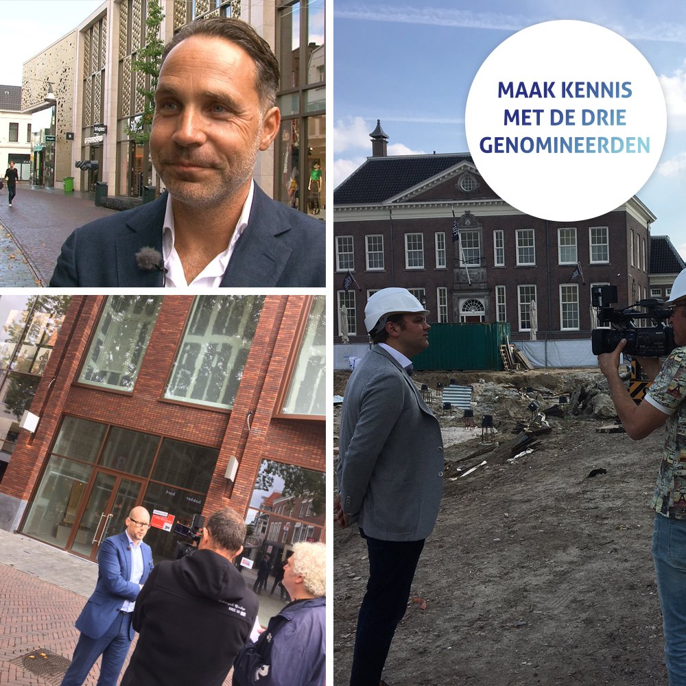 Ee drie genomineerden voor de Vastgoedprijs: Urban Interest in Almelo, Bouwfonds/IEF Capital en Elizen Vastgoed/3W Real Estate in Enschede.