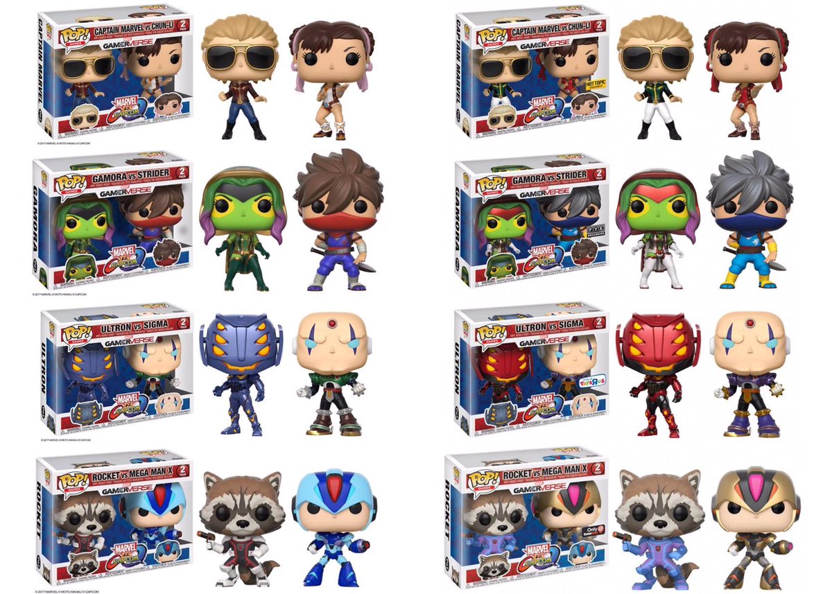 Funko Pop Collector Marvel Vs Capcom Infinite Glam Shots Coming In November Funko Popvinyl Popcollector Funko Pop Collector Marvel Vs Capcom Infinite Glam Shots Coming In November Funko Popvinyl Popcollector