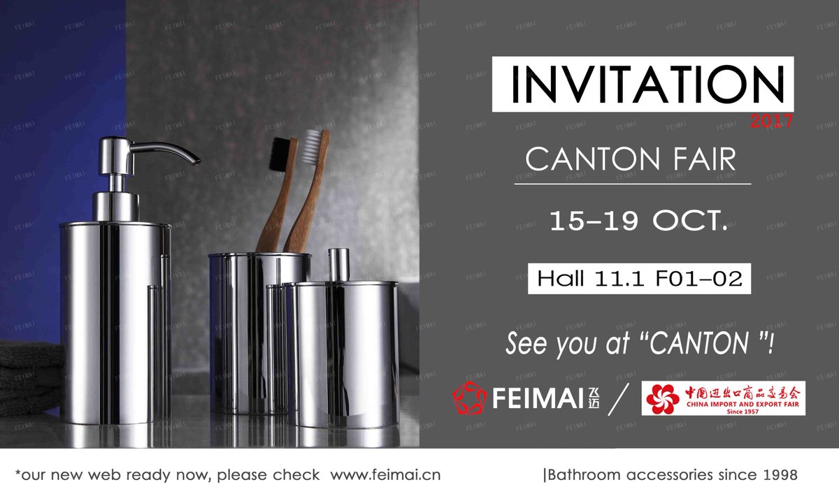 LinShary's tweet image. Welcome to our Canton Fair Booth.