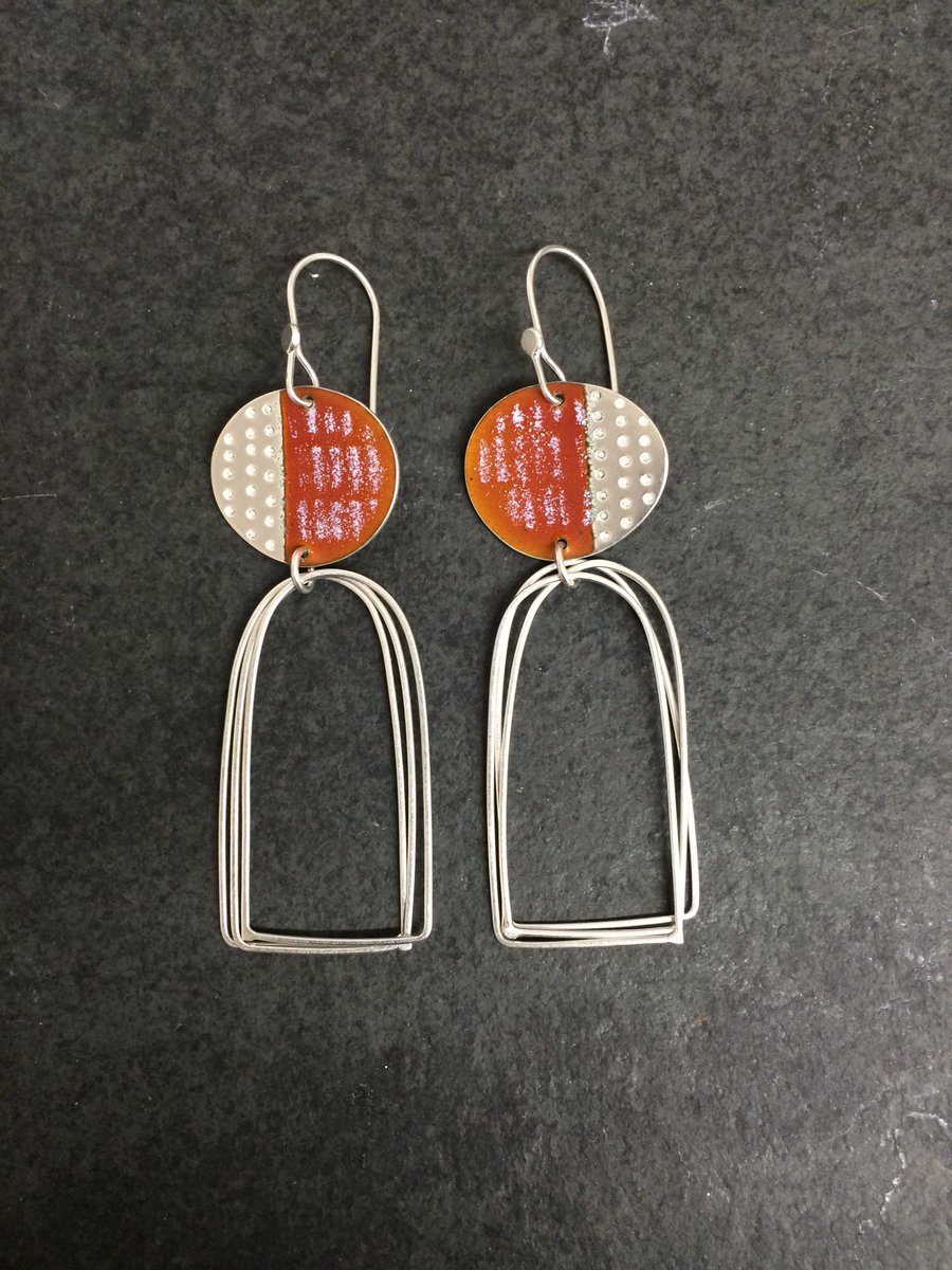 New earrings! Getting work ready for <a href="/andgallery_/">&Gallery</a> next month :)