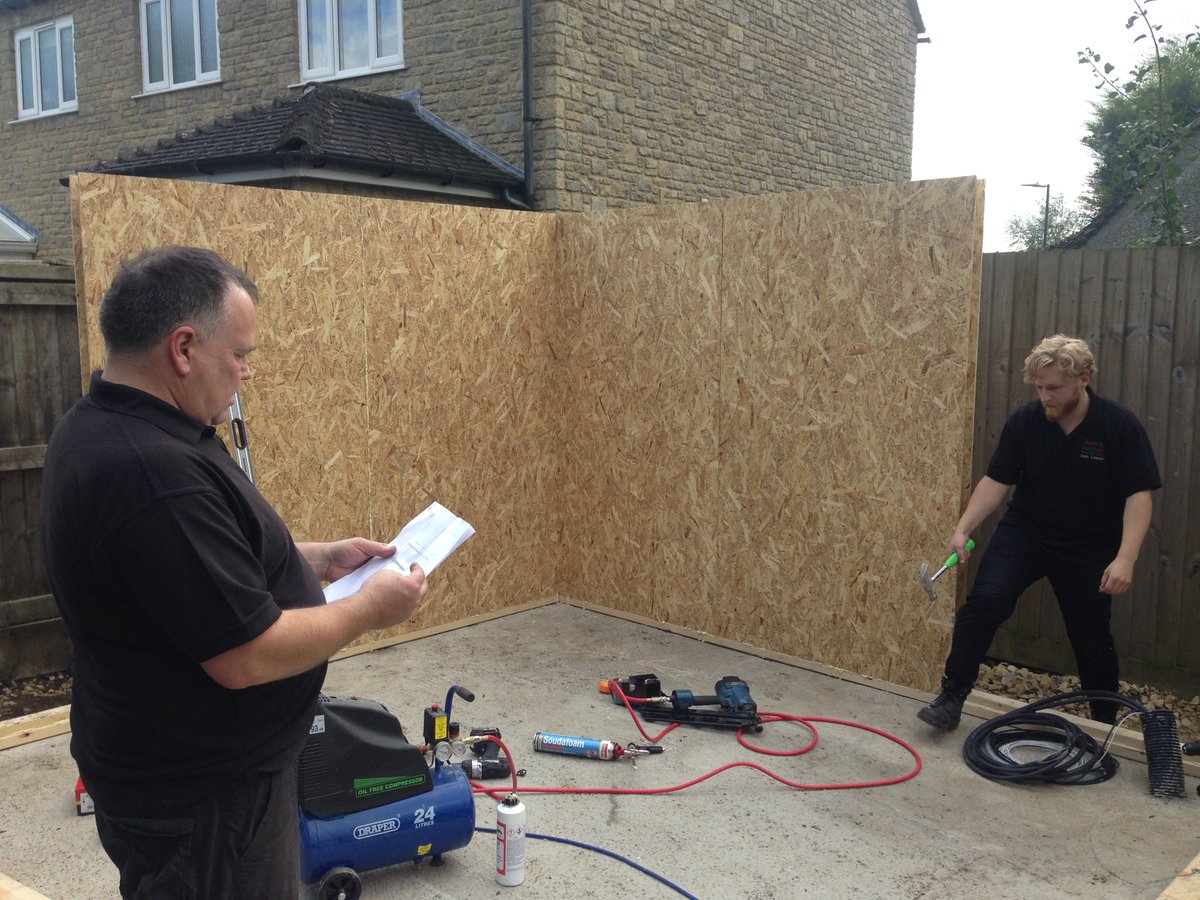 rdsips's tweet image. The main benefit of SIPs panels is the speedy installation as this was delivered in the morning and assembled by the end of the day. #SIP