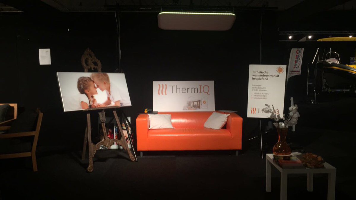 ThermIQ's tweet photo. De beurs is van start! Wij zijn er klaar voor ! #ThermIQ #Infrarood #Ahoy #Excellentwoonbeurs #warmtepanelen https://t.co/l1p8HVPonw