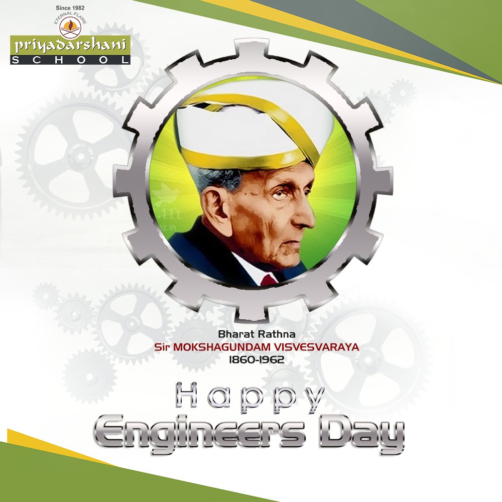 PSchoolsPune's tweet photo. We celebrate #EngineersDay to appreciate the contribution of Sir M Vishweshwaraiah ji in the engineering field. https://t.co/0Vtos7PnJk