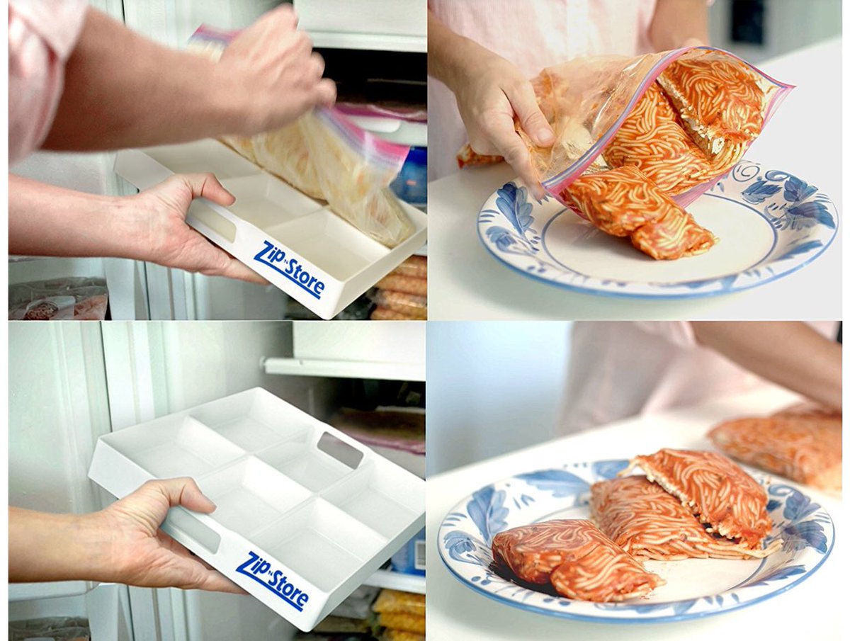 GMONEYJONES23's tweet photo. Allow me to introduce you to one of many #ZipnStore products. This is the #FreezenServe great for #Food #Prep #Healthy #Organized #Refridge https://t.co/SjUzFg3MpW