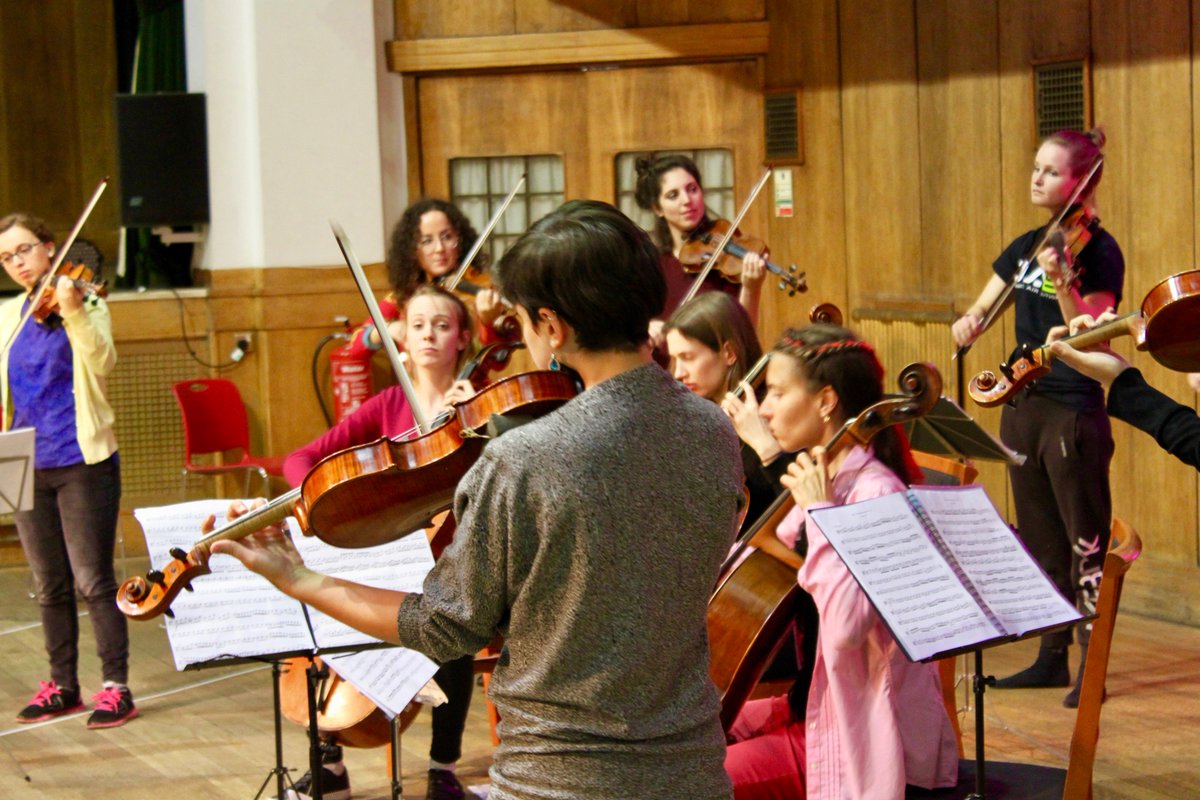 LMAorchestra's tweet photo. First day of rehearsals going well for #musicinmotion. Keep an eye here for more information! #ClassicalMusic #revolutionary @JohnConductor https://t.co/cbqrbddbGl