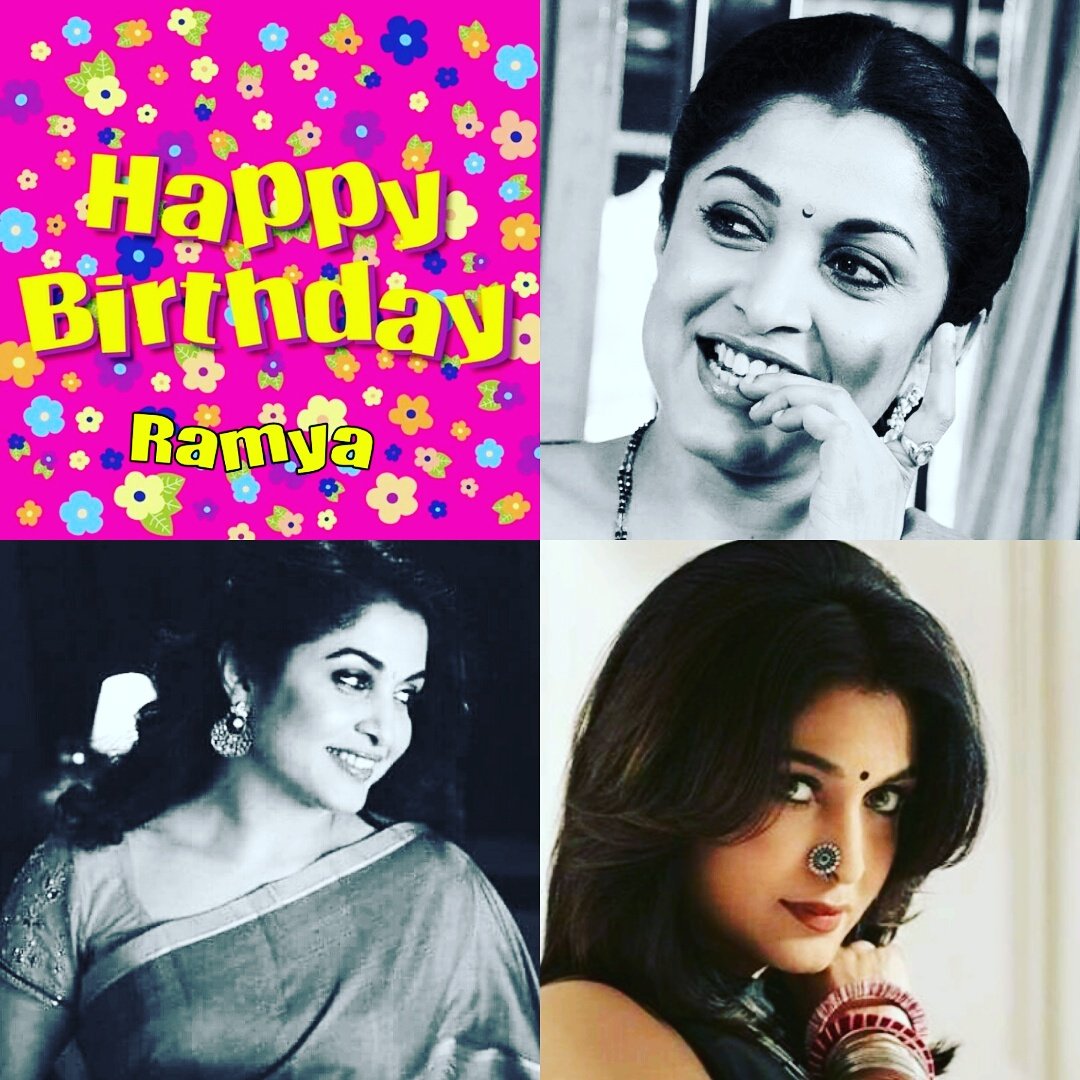Happy Birthday Ramya Krishnan God bless you so much you\re the best actress in the world for me   