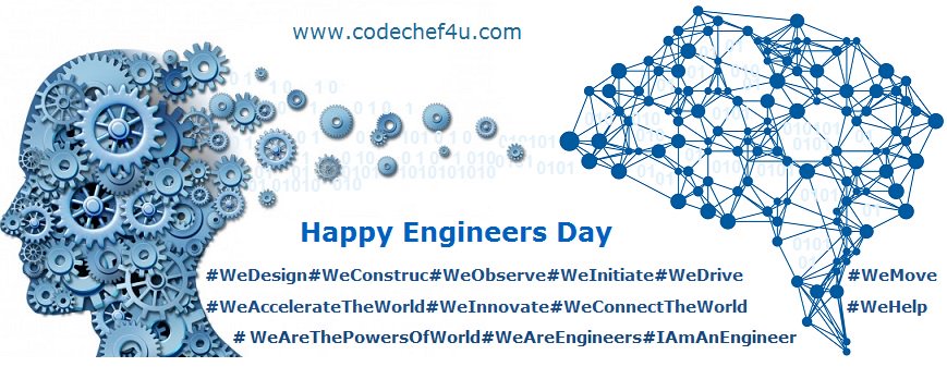 codechef4u's tweet photo. #WeDesign #WeConstruct #WeObserve #WeInitiate #WeDrive #WeMove
#WeInnovate #WeHelp #WeConnectTheWorld
#WeAreEngineers #IAmAnEngineer https://t.co/fUAj6WcxYH