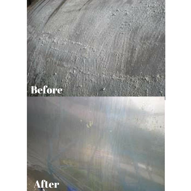 no1graffiti's tweet photo. We wanted to show you the results of ConClear - designed to remove concrete residues without damaging the underlying substrate - 01256883029 https://t.co/jGpyUDeQH8