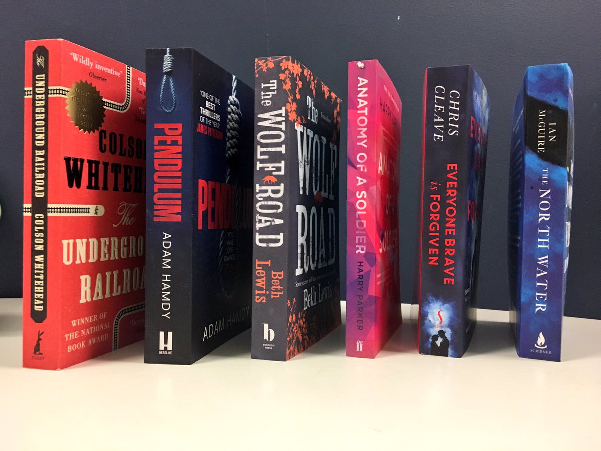 RT &amp; follow to win a set of the Goldsboro #GlassBell award shortlist! We love this shortlist, and would love to send it to a new home. #GB18