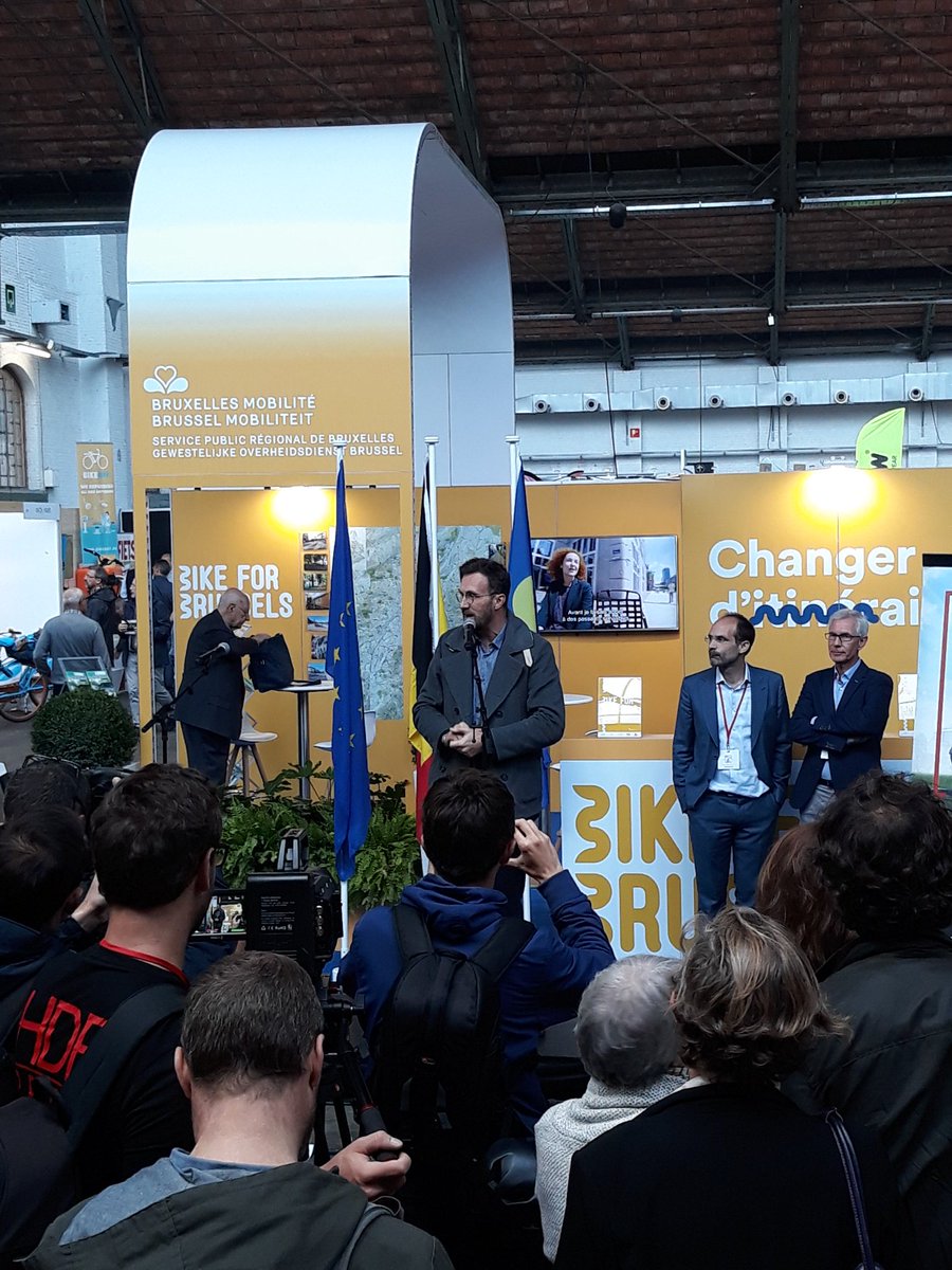 <a href="/SmetPascal/">Pascal Smet</a> : "Bruxelles n'est plus une ville pour des voitures, mais pour les gens" #BikeBrussels #BikeForBrussels