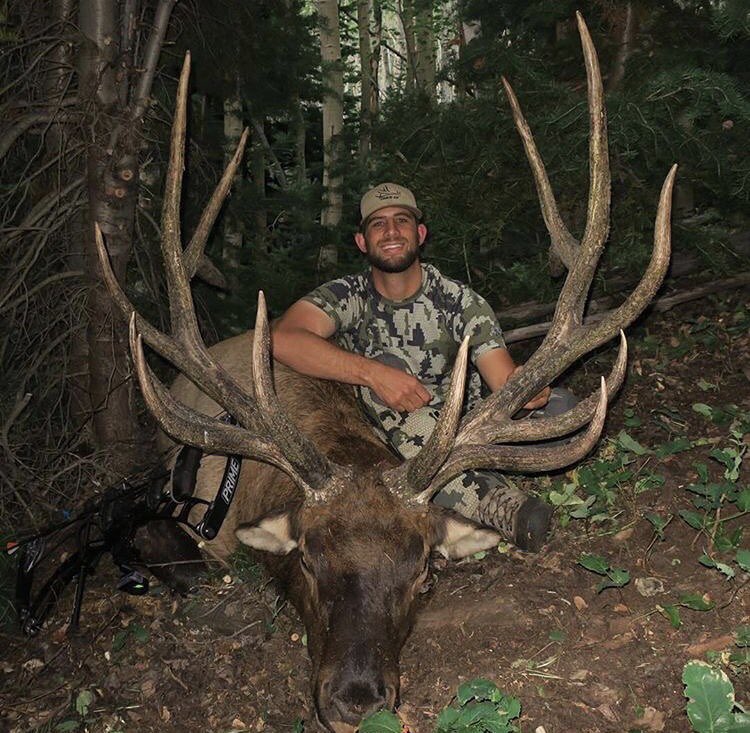 Nathan Roberts with the kind of monster elk we all dream of. #PrimeArchery #PrimeSeason