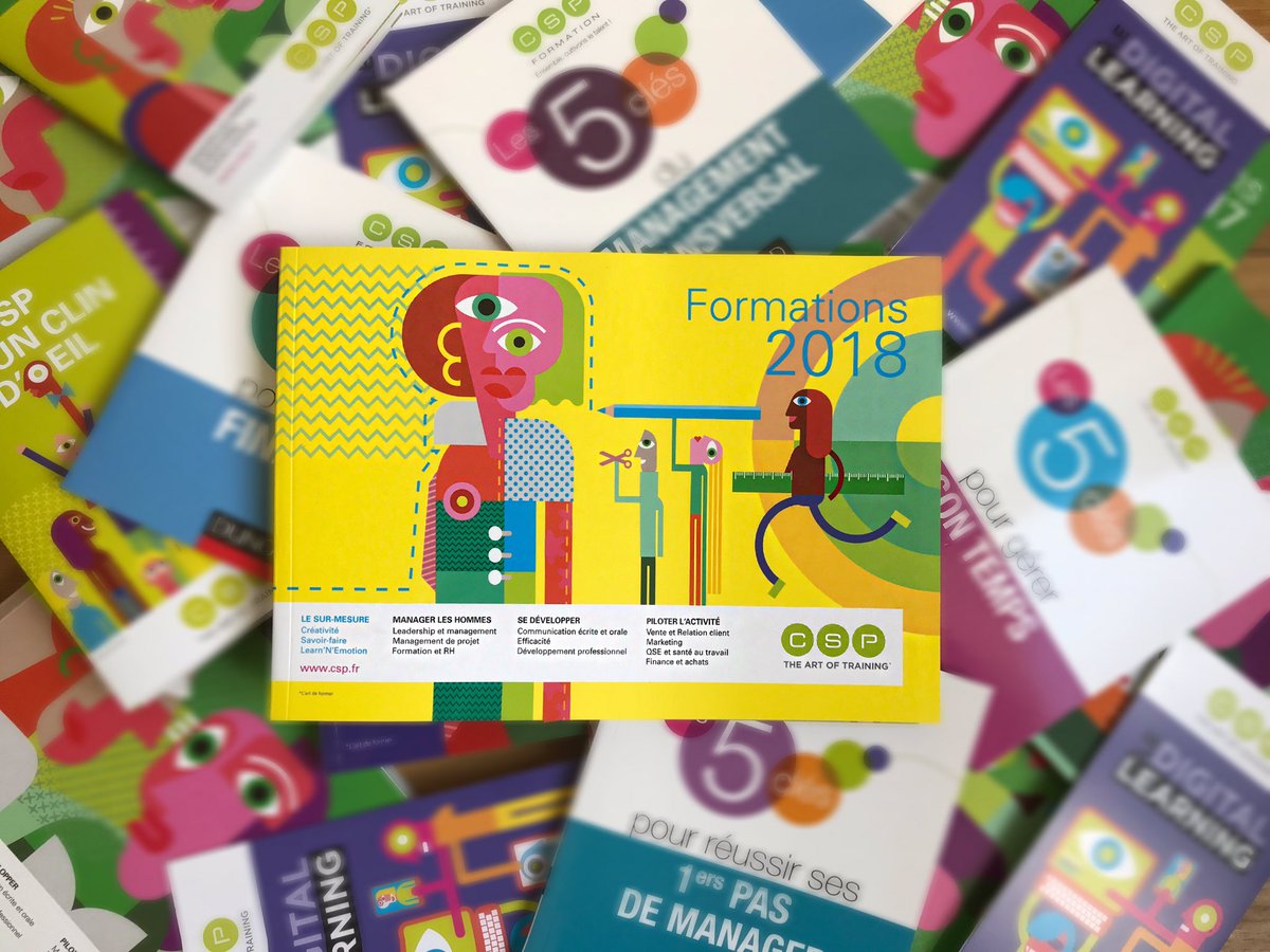 ManonCohendy's tweet photo. Tout beau tout chaud le catalogue CSP 2018 vient de sortir ! Vous cherchez des formations de qualité pour votre entreprise ? 👉 @CSPFormation https://t.co/nji7D8tQmX