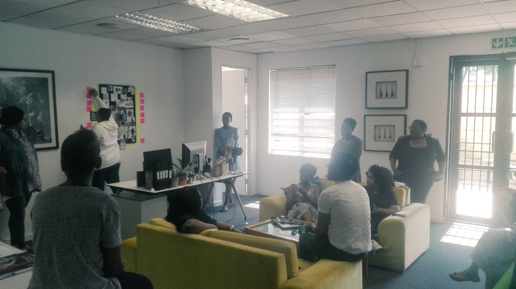 WS_Africa's tweet photo. Weber Shandwick Africa #FridayBrainstorm session https://t.co/jTMpFyUAC5