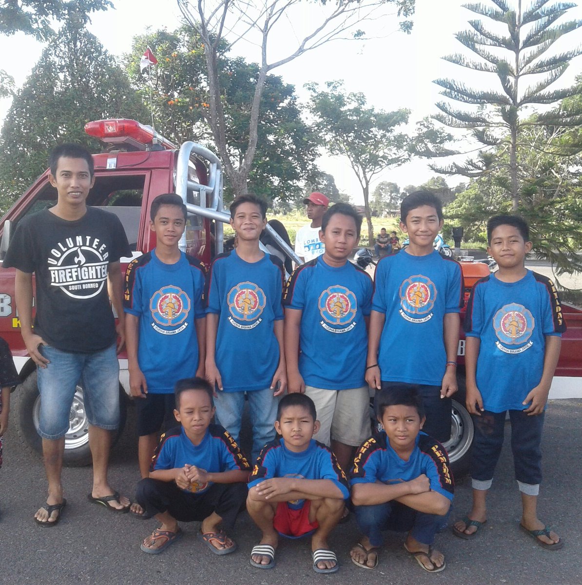 AAM_FireRescue's tweet photo. Pemadam Cilik BPK Surgirama Kupang. Penerus generasi selanjutnya. https://t.co/czf3Ucmnbf
