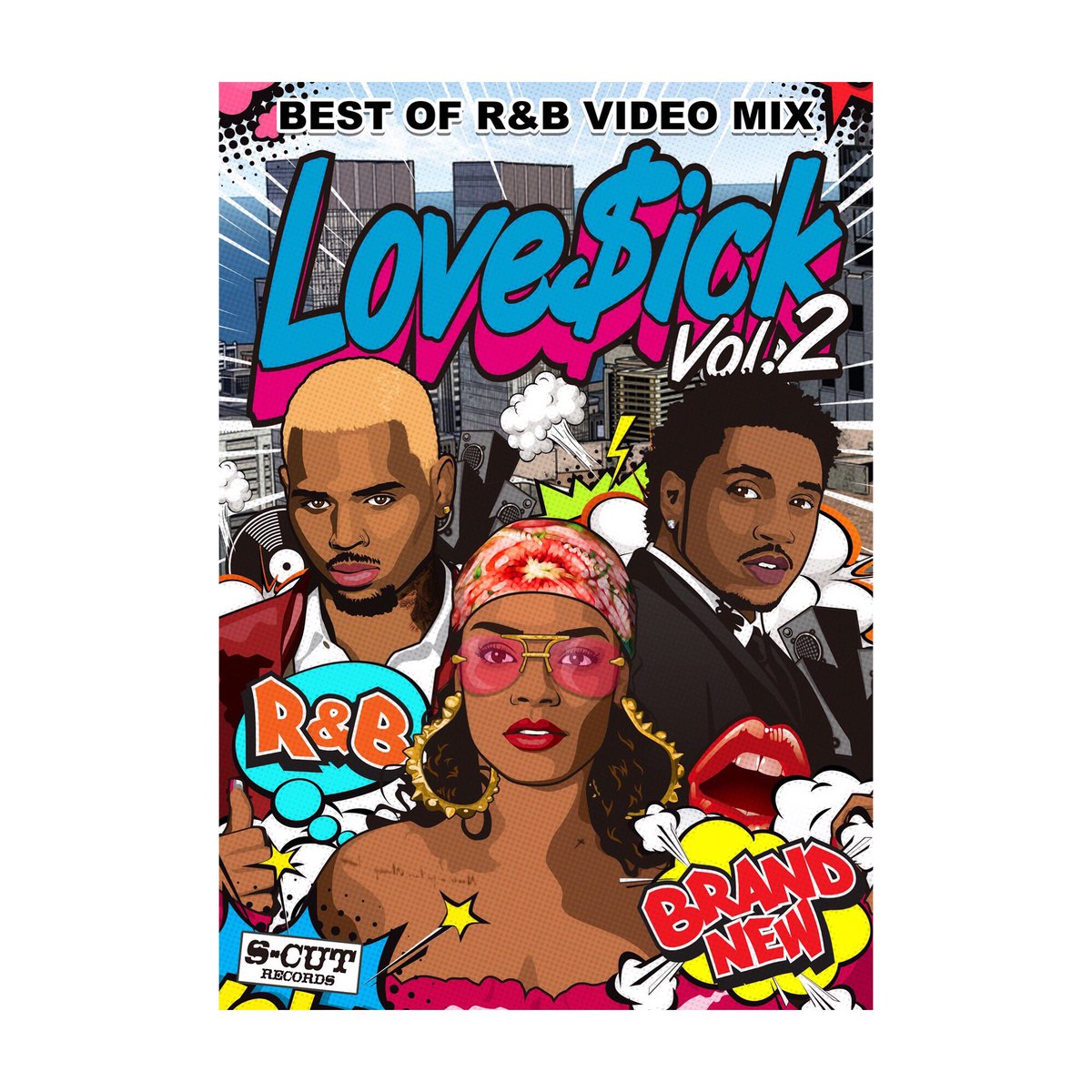 BEVERLEY_ROCK's tweet photo. 【新入荷】Love$ick Vol.2
前作好評につきLove$ick第二弾登場！最新R&amp;BのMusic Videoを映像でチェック！しかもMixで！トロピカルからスローまでたっぷり味わえる120分！お洒落なアノ曲も憧れのアノ人の曲もしっかりDVDでチェック！ https://t.co/SMif3RwnjJ