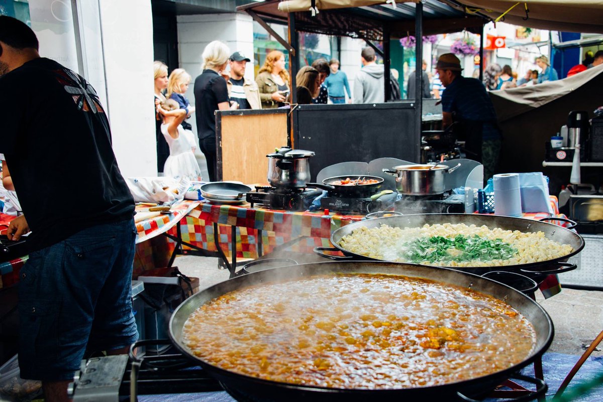 Teignbridge's tweet image. Come along to the final Summer Nights tomorrow in Newton Abbot from 5-9pm for food, drinks and music  😀 Thanks to Katy Jones for the pics!