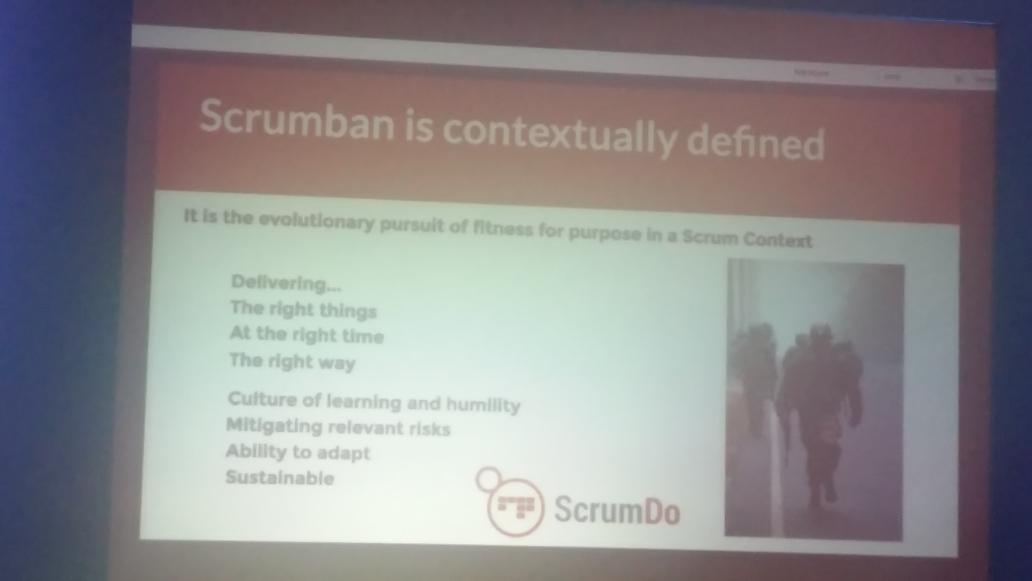 SeemaSonkiya's tweet image. Scrumban is actually delivering the right things at the right time the right way  #lkin17 @Ajrdy